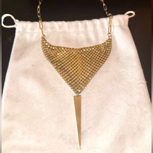 Elegant/Edgy Gold Chain Necklace
